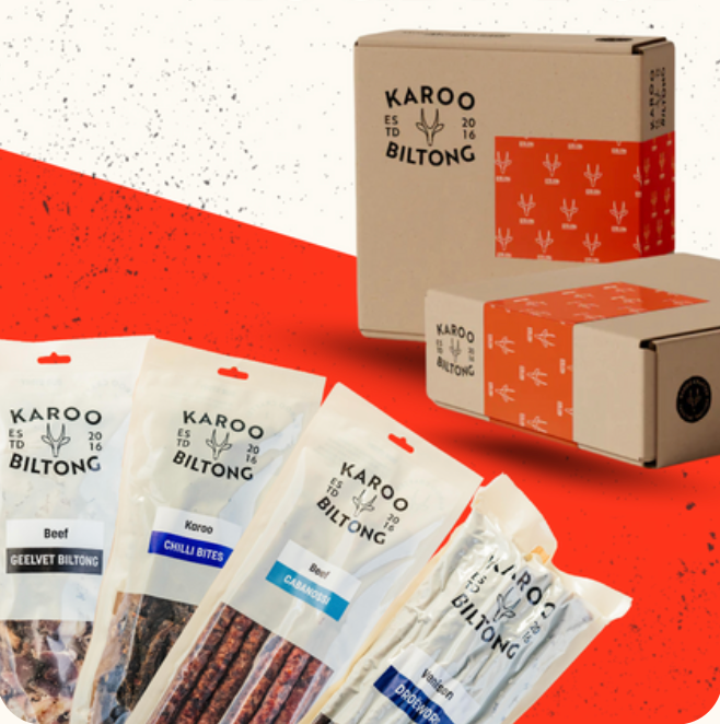 Karoo Biltong - Rugby Box